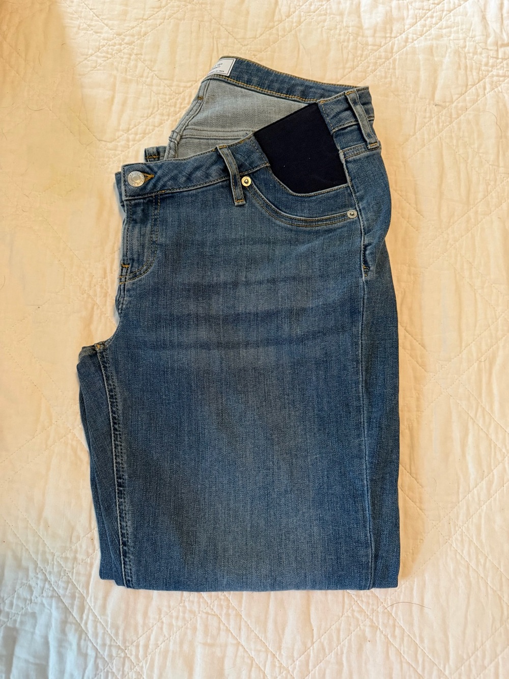 Gap Maternity Midwash Blue Jeans